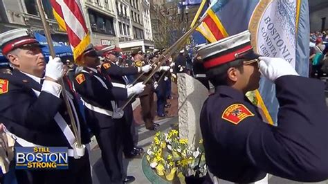 Hundreds gather for remembrance ceremony as Boston marks 10 years since marathon bombings